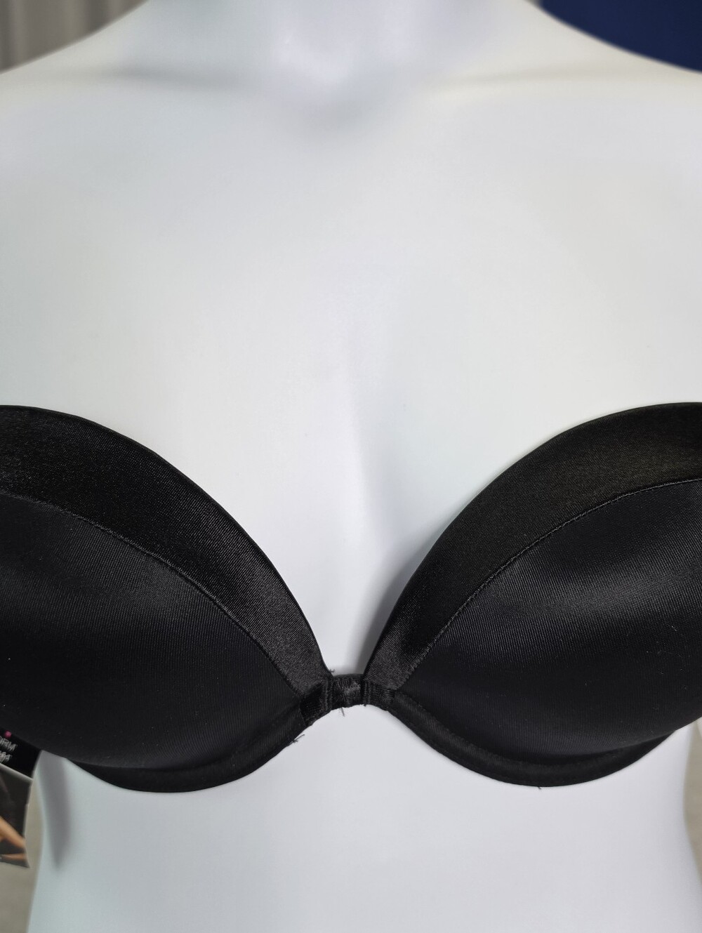 Maidenform 08458 Sweet Nothings Black Convertible Strapless Push-up Bra 38C NWT